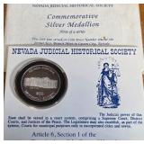 ONE TROY OUNCE SILVER LAS VEGAS COIN (924 Q)