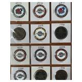 CASINO COMMEMORATIVE CHIPS (642 B)