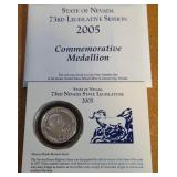 ONE TROY OUNCE SILVER LAS VEGAS COIN (924 Z)