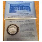 ONE TROY OUNCE 999 SILVER - MCKAY 100 YEARS (924 Y