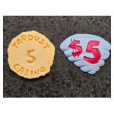 LARGE PLASTIC TOKENS (629)