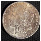 1921 - MORGAN SILVER DOLLAR (656 AJ)