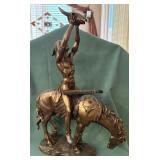 O - SPIRIT QUEST SCULPTURE 24"T (L5)