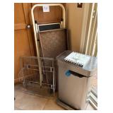 O - STEP LADDER,TOE-TOUCH TRASH CAN, RACK (K26)