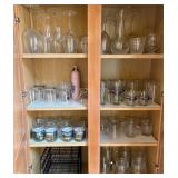 O - MIXED LOT OF GLASSWARE (K25)