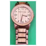 O - ORIGINAL GRAIN NATURAL WOOD WATCH (J64)