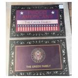 O - LOT OF TWO DOOR MATS (Y15)