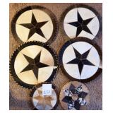 O - LOT OF SIX MATS (L58)