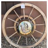 O - DECORATIVE WAGON WHEEL (Y4)