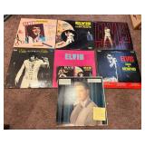 O - LOT OF ELVIS VINYL RECORDS (E142)