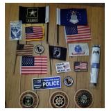 PATRIOTIC/ LAW ENFORCEMENT/ MILITARY COLLECTIBLES