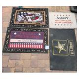 O - LOT OF FOUR FLOOR MATS (Y28)