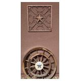 O - DECORATIVE WAGON WHEEL & WALL DECOR (Y39)