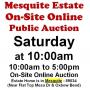Sat.@10am - Special MESQUITE Veterans Estate Auction 4/25