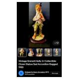 J - CLOWN FIGURINE 12'T (L41)