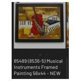 J - FRAMED ART 29X42' (R43)