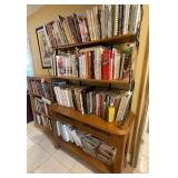 J - BOOKCASE WITH BOOKS (R62)