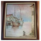 J - FRAMED ART 25X29' (M32)