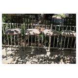 J - SET OF FOUR BAR STOOLS (Y6)