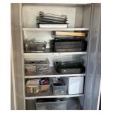 J - TWO-DOOR CABINET WITH CONTENTS (G17)