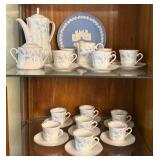 J - WEDGWOOD PLATE, BAVARIAN TEA SET (L15)