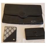 J - FENDI CLUTCH & CARD HOLDER, GUCCI CARD HOLDER