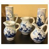 J - HAND PAINTED DELFT COLLECTIBLES (HOLLAND) (L10