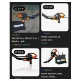 J - WORX POWER BLOWER (G9)