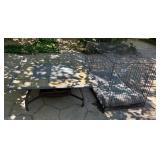 J - PET DRATE, TILE-TOP PATIO FIRE PIT TABLE (Y11)