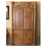 J - ENTERTAINMENT ARMOIRE (NO CONTENTS) (R19)
