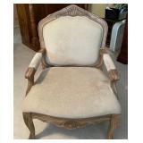 J - LOUIS XV-STYLE ARM CHAIR (R41)