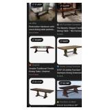 J - DOUBLE PEDESTAL DINING TABLE (G14)
