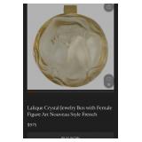 J - LALIQUE TRINKET BOX (L39)