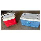J - LOT OF TWO COOLERS (G3)