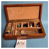 80 - FILLED JEWELRY BOX TREASURE LOT