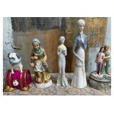 80 - ASSORTED PORCELAIN FIGURINES COLLECTIBLE LOT