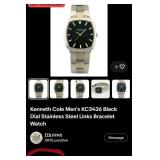 80 - KENNETH COLE STYLISH WATCH PAIR
