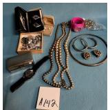 80 - MIXED JEWELRY AND ACCESSORIES LOT