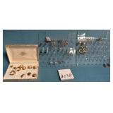 80 - DESIGNER EARRINGS AND JEWELRY LOT