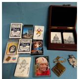 80 - PLAYING CARDS AND COLLECTIBLES LOT