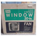 80 - SEARS WINDOW FAN ORIGINAL BOX