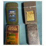 80 - VINTAGE ADVERTISING LIGHTERS COLLECTION
