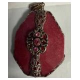 80 - STERLING PENDANT NECKLACE