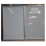 80 - LARGE WHITE FRAMED DRY ERASE BOARDS