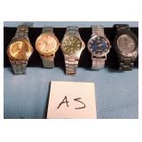 80 - ASSORTED MEN WRISTWATCHES VALUE LOT