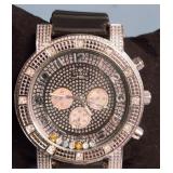 80 - ICE STAR DIAMOND STYLE WATCH