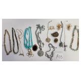 80 - ASSORTED VINTAGE COSTUME JEWELRY LOT