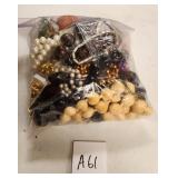 80 - BULK BEADED JEWELRY CRAFT LOT
