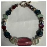 80 - HANDCRAFTED MULTICOLOR BEADED BRACELET