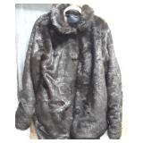 80 - LUXURY FAUX FUR COAT JACKET
